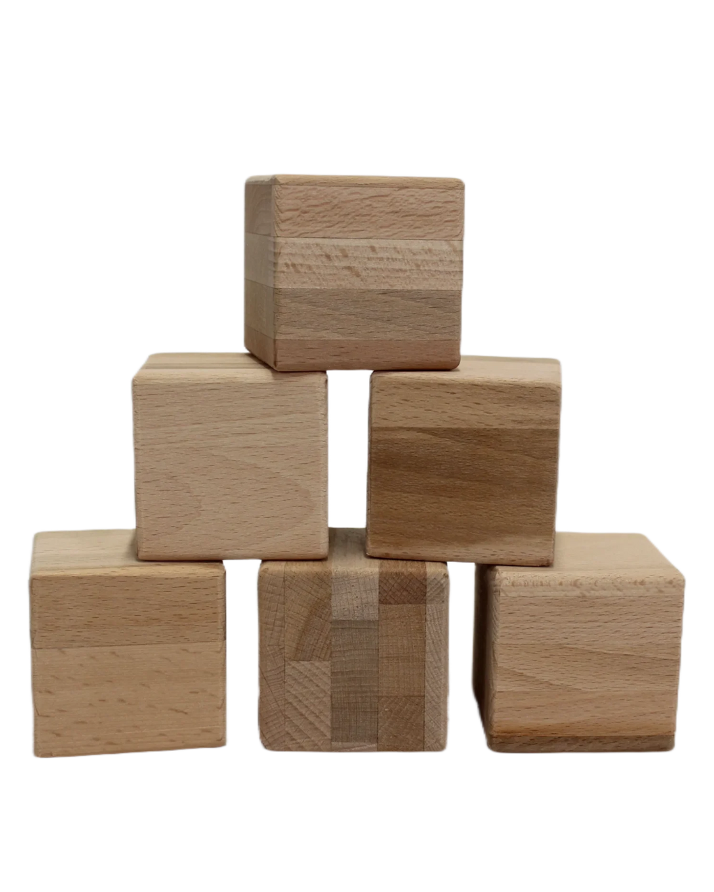 Beukenhouten blok vierkant