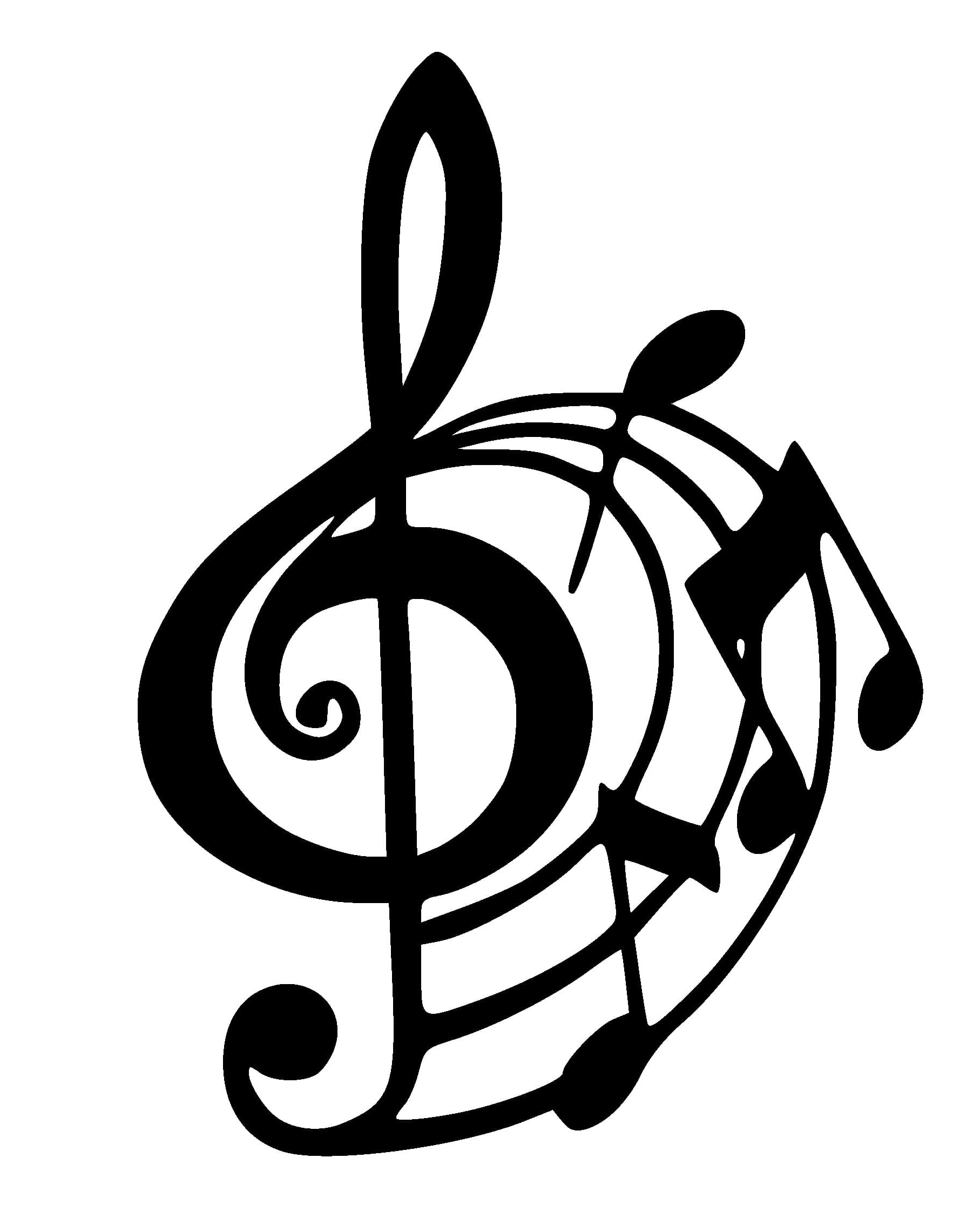 Muzieknoot Houten Sign – Lasergravure Wanddecoratie