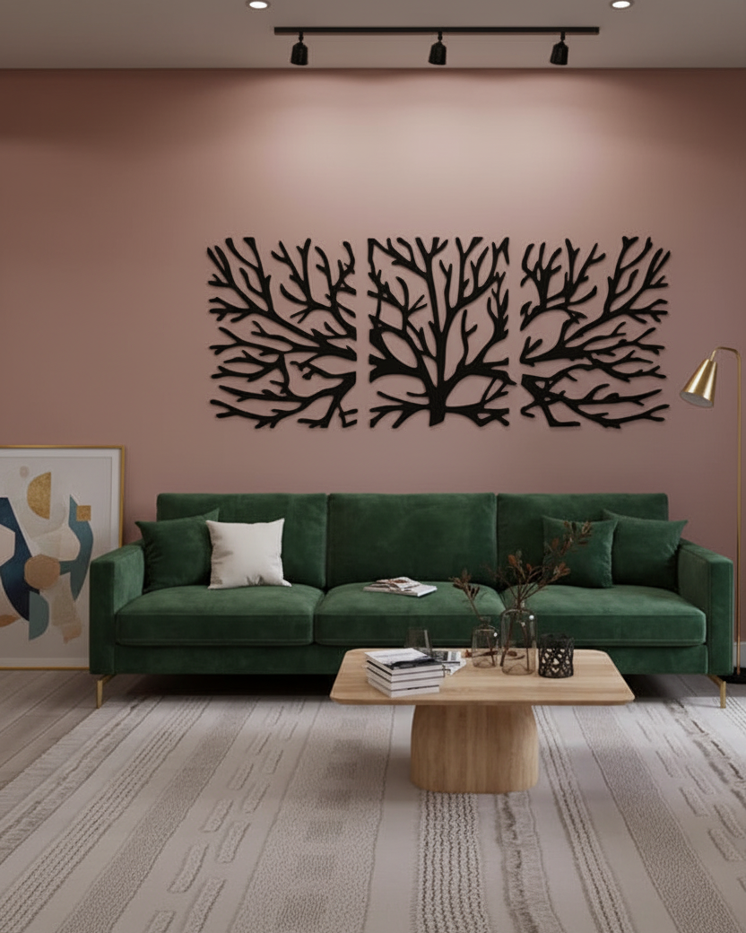 Boomtakken – wandpanelen - muurdecoratie