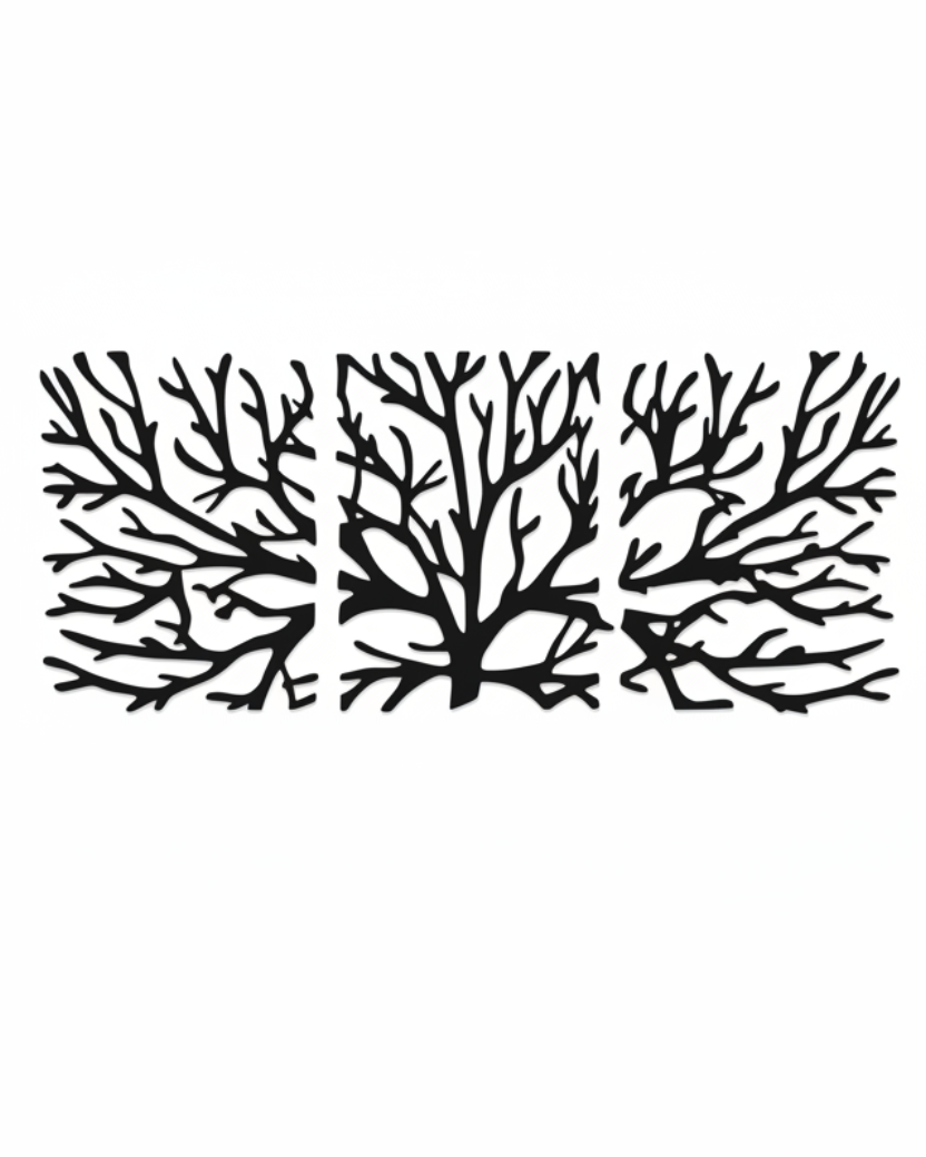 Boomtakken – wandpanelen - muurdecoratie