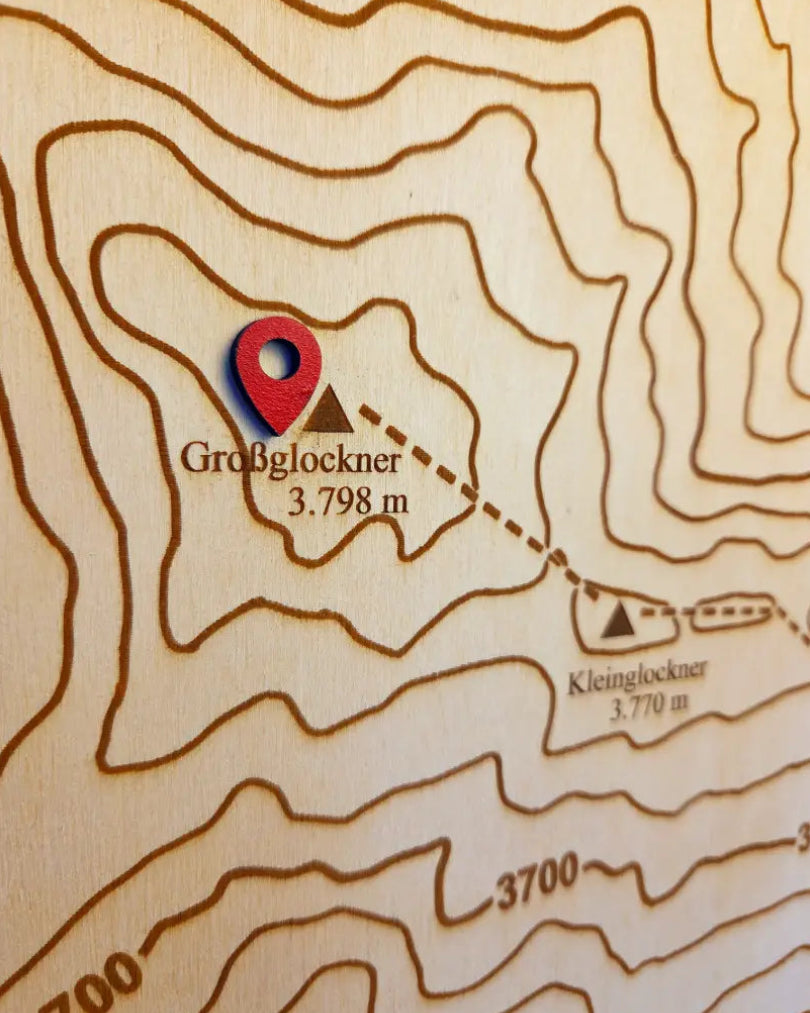 topografische kaart hoogtelijnen