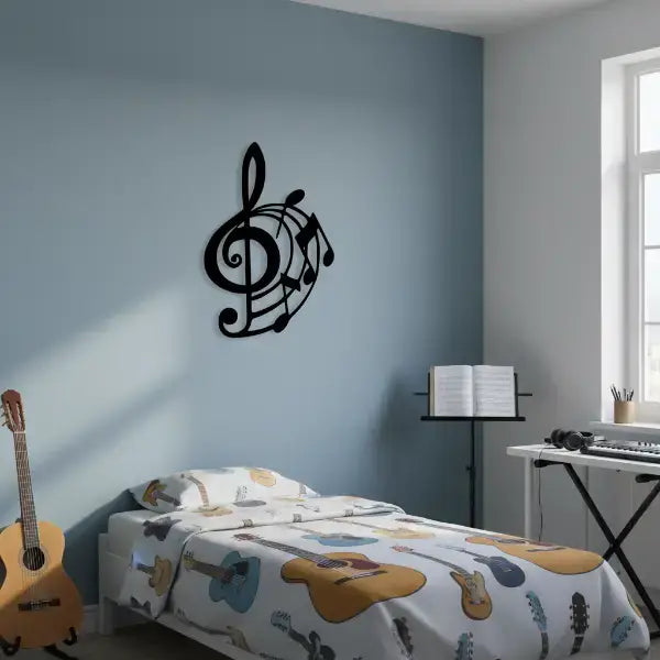 houten muzieknoot