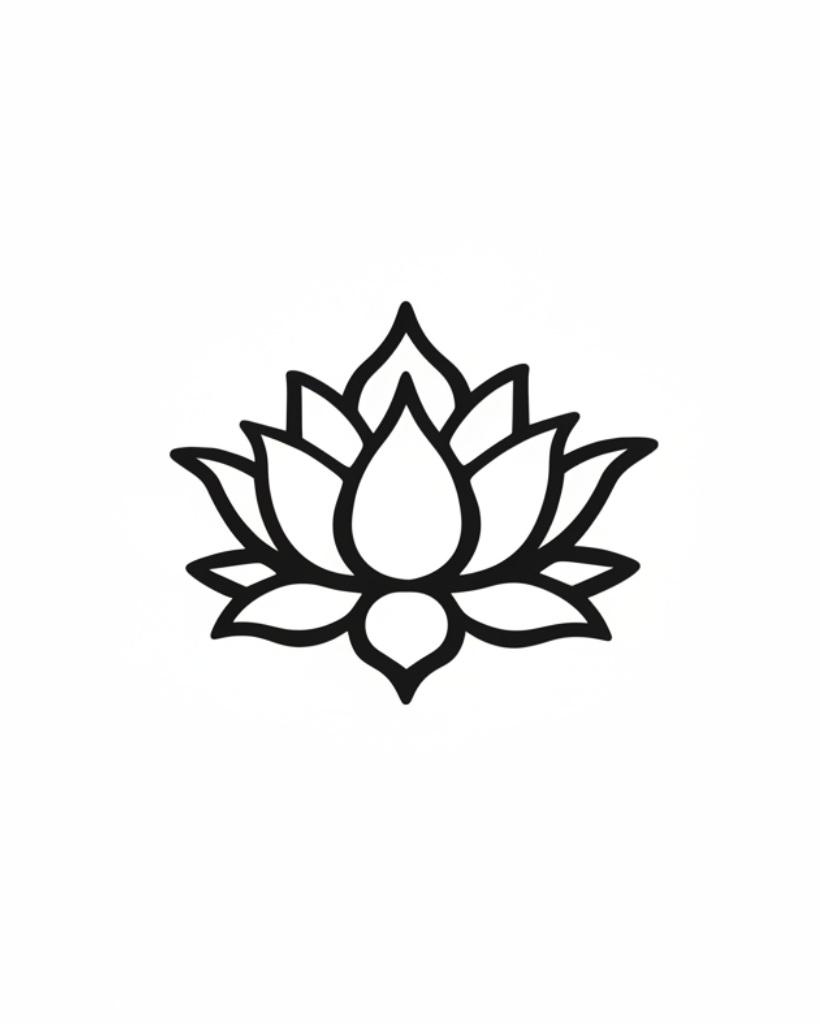 Lotus – wandpaneel - muurdecoratie